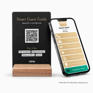Smart Guest Guide / Wooden Stand / 105x100