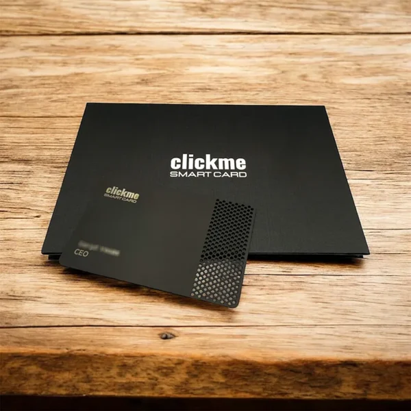 Smart Business Kaart - METAL Black Editie