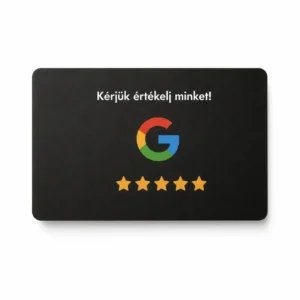 Google Review-Karte (Ungarisch)