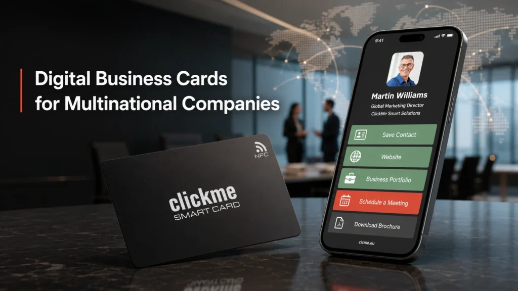 What Makes a Good Digital Business Card for Multinational Companies?